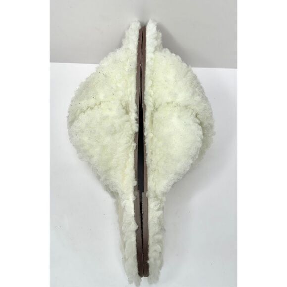 SCHUTZ Sandals Size 5.5‎ Dynora Ladies Faux Shearling Slip On Casual Slippers - Picture 9 of 11